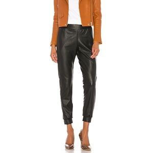 Commando Faux Leather Jogger